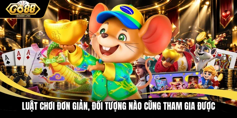Luật chơi đơn giản, đối tượng nào cũng tham gia được